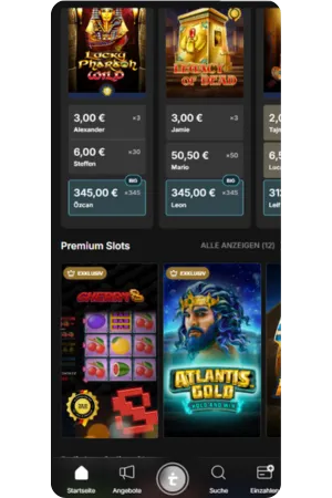 Slot-Spiele Übersicht