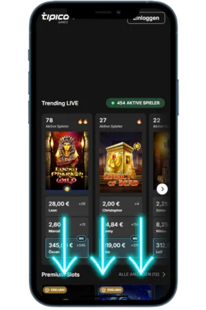 Tipico iOS App Download Startseite