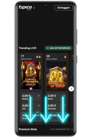 Tipico APK Android Download Startseite