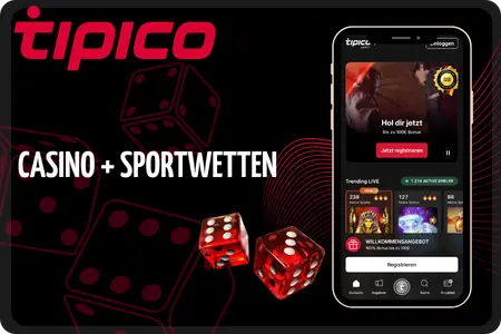 Tipico Casino und Sportwetten bei 