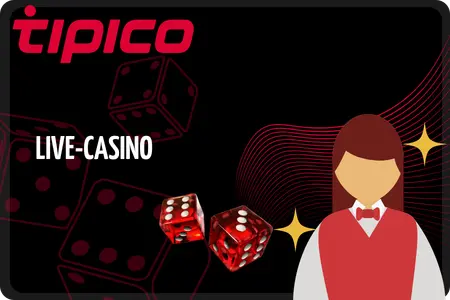 Live-Casino Angebot bei Tipico Online Casino