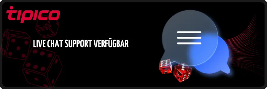 Tipico Live Chat Support Verfügbar