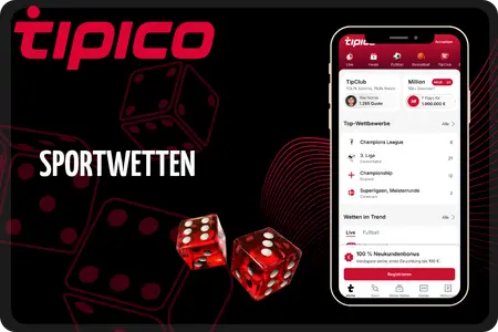 Tipico Casino Sportwetten Angebot bei